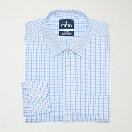 stafford travel wrinkle free oxford long sleeve dress shirt DP0116202307113187M?impolicy=product_detail&height=550&width=550