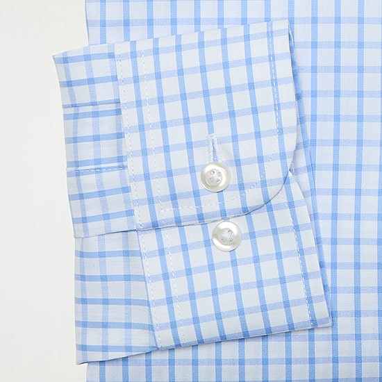 dress shirt size chart stafford Stafford Smart Tech Men's Regular Fit Stretch Fabric Wrinkle Free Long Sleeve Dress Shirt, 17-17.5 34-35, Blue | Gotta Have It Price