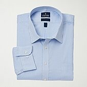 Stafford Big and Tall Smart Tech Mens Regular Fit Stretch Fabric Wrinkle Free Long Sleeve Dress Shirt