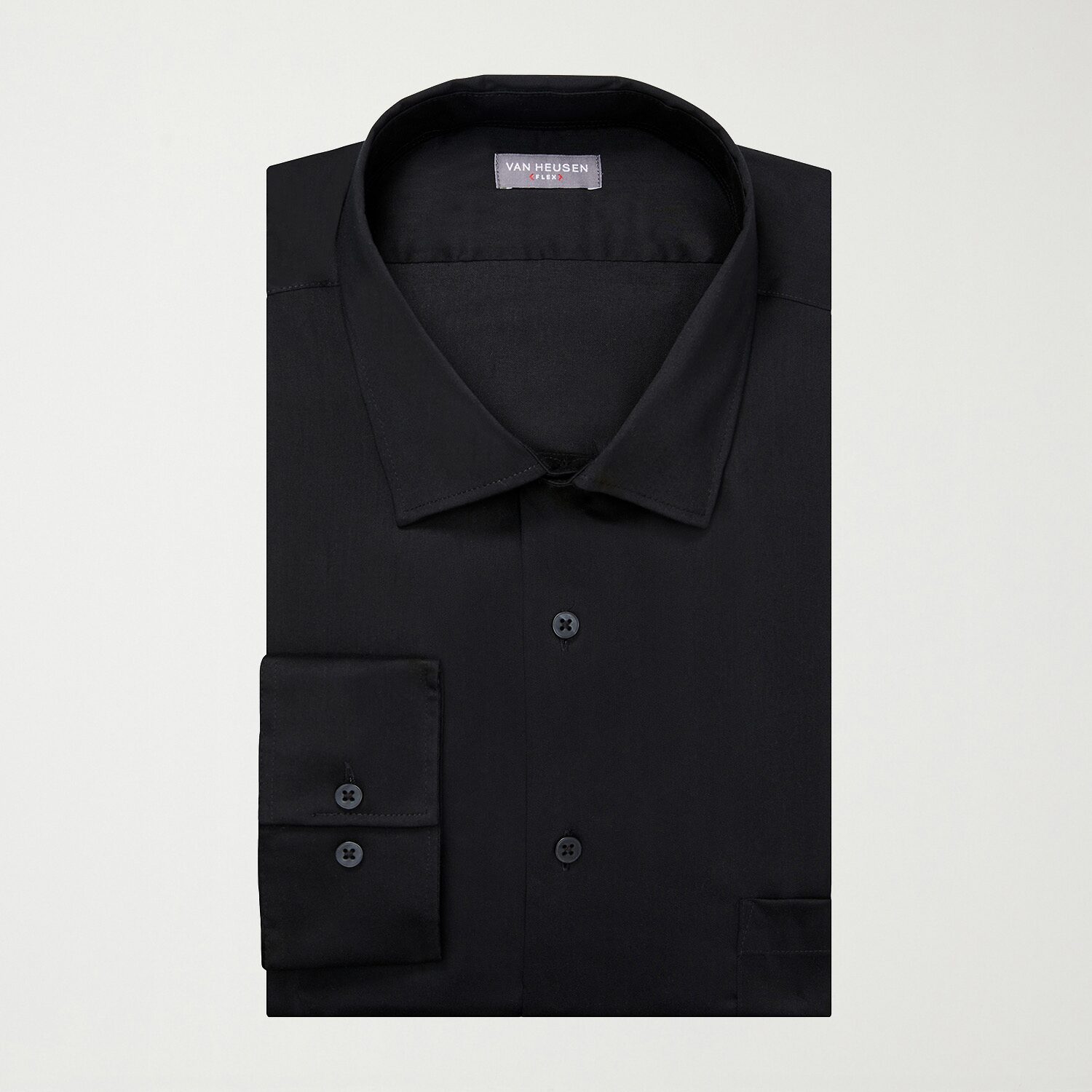 Van Heusen Mens Big and Tall Regular Fit Ultra Flex Wrinkle Free Long Sleeve Dress Shirt