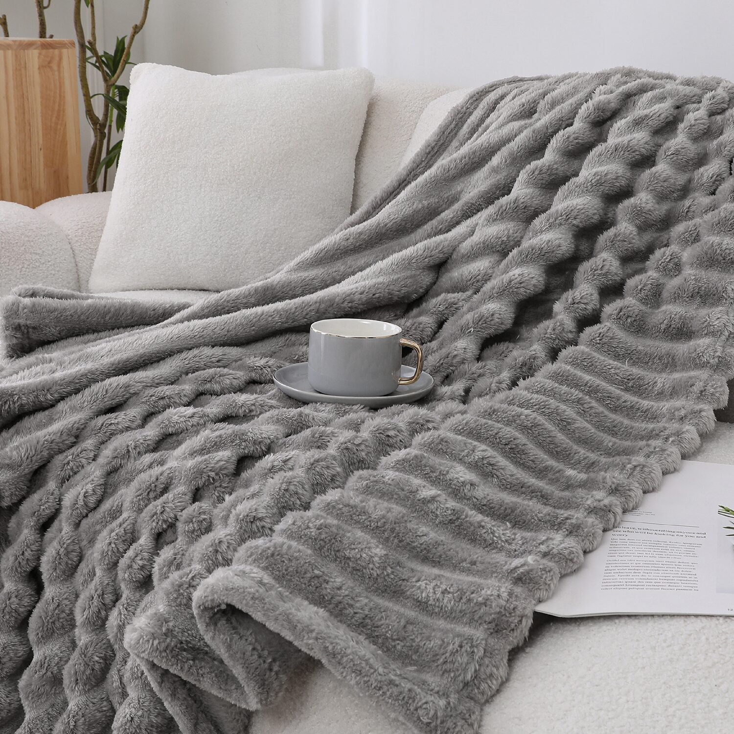 Blaise Plush Throw