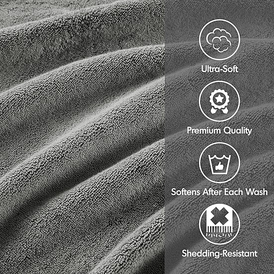 Madison Park Signature 800gsm 2-pc. Bath Sheet