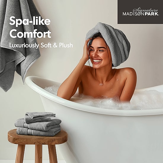 Madison Park Signature 800gsm 2-pc. Bath Sheet