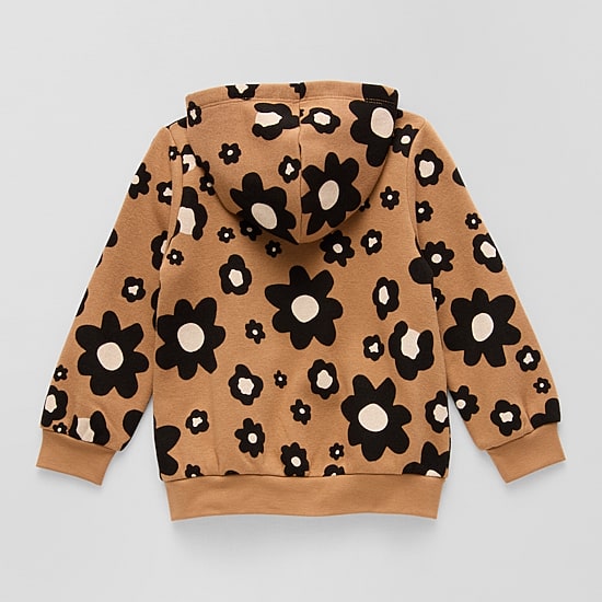 Okie Dokie Toddler & Little Girls Fleece Hooded Lightweight Jacket