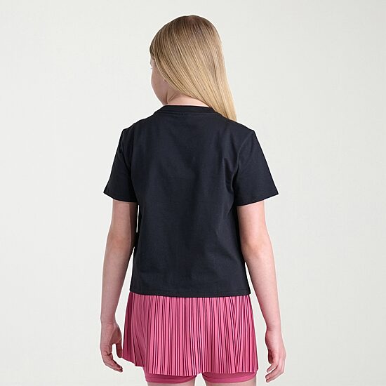 adidas Big Kid Girls Crew Neck Short Sleeve Regular Fit Graphic T-Shirt