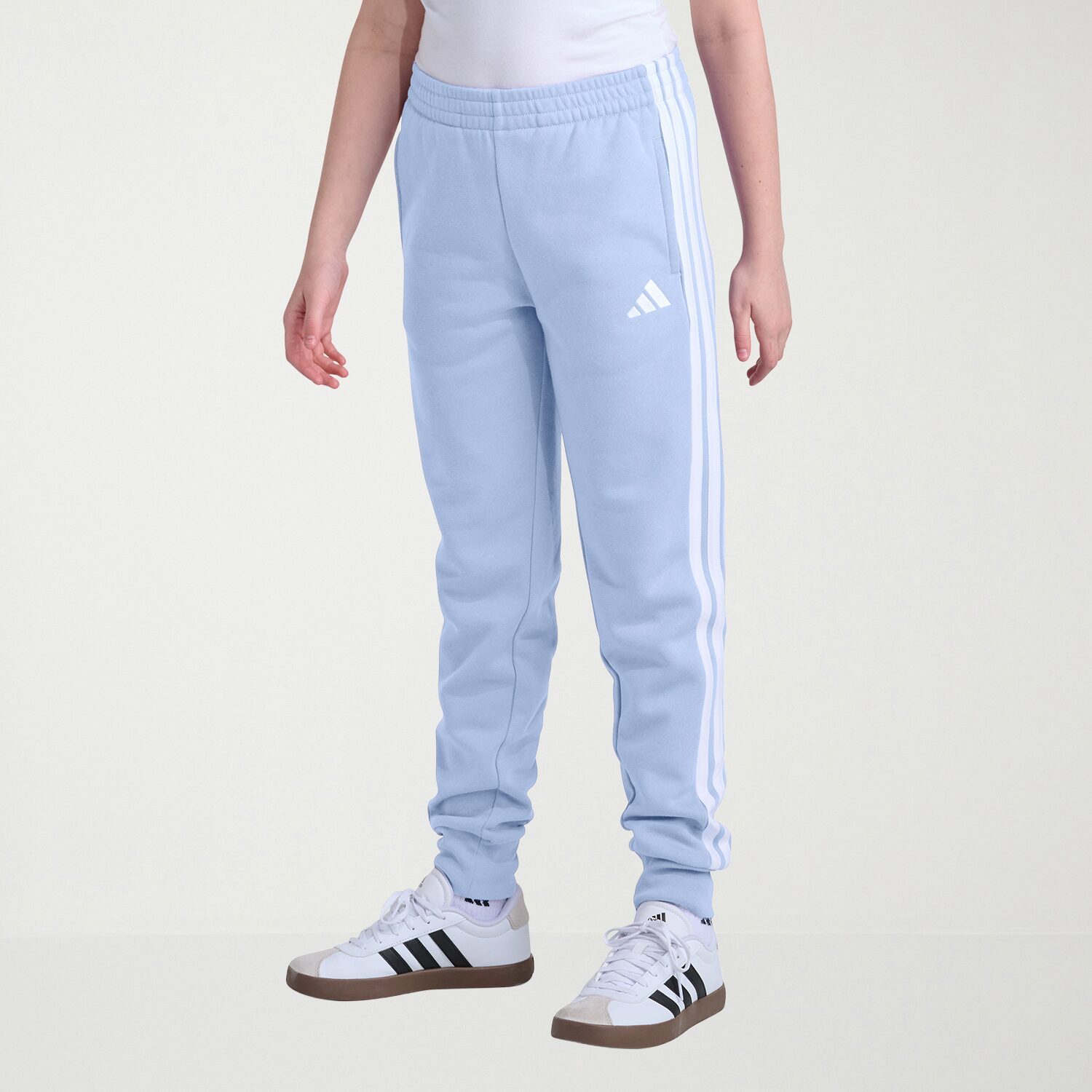 adidas Big Kid Girls Cuffed Regular Fit Jogger Pant