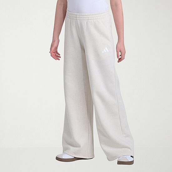 adidas Big Kid Girls Mid Rise Wide Leg Regular Fit Fleece Pull-On Pant