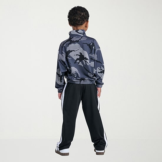 adidas Little Boys Logo Knit 2-pc. Track Suit