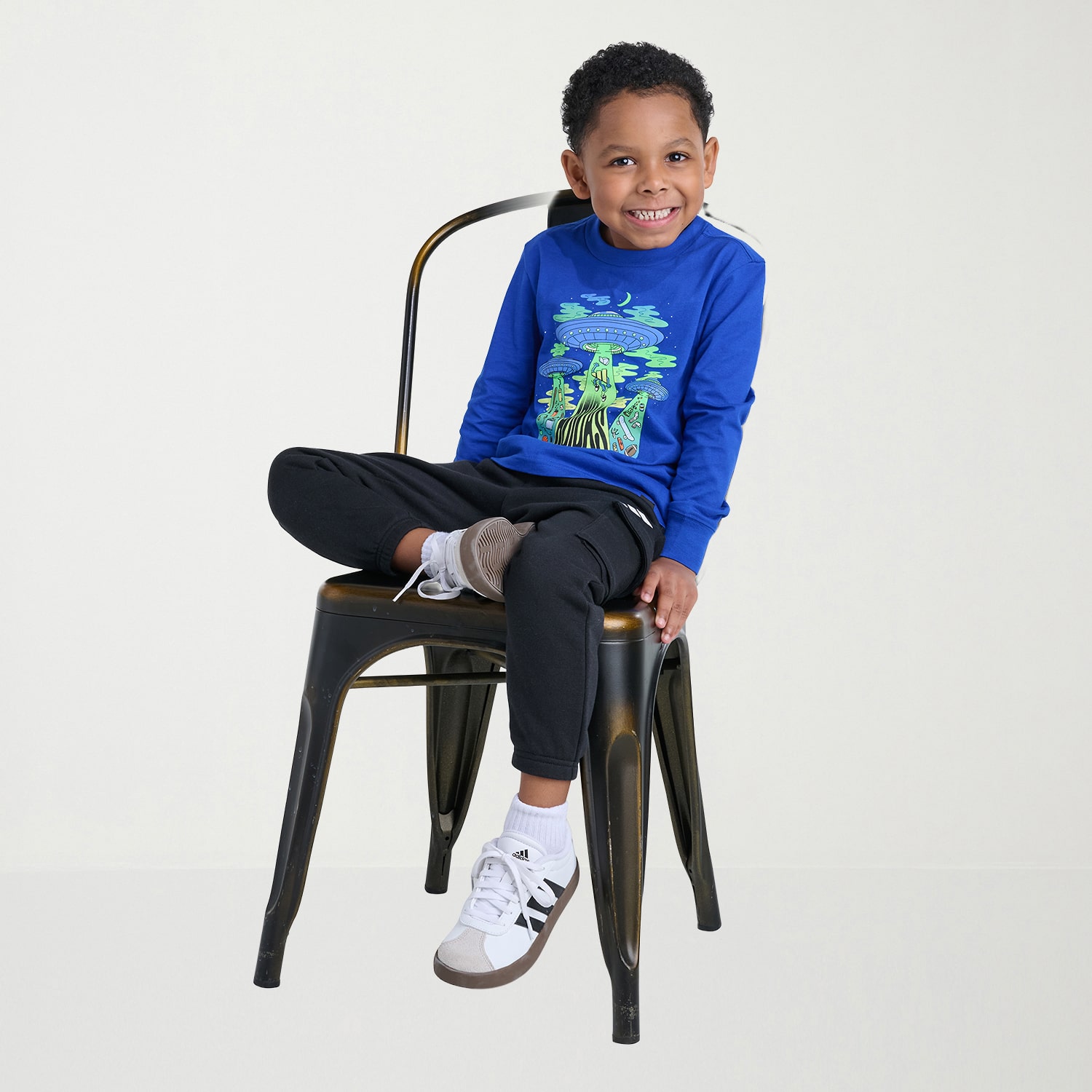 adidas Little Boys 2-pc. Pant Set