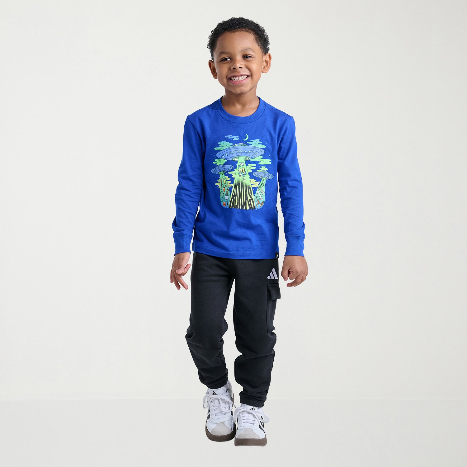 adidas Little Boys 2-pc. Pant Set