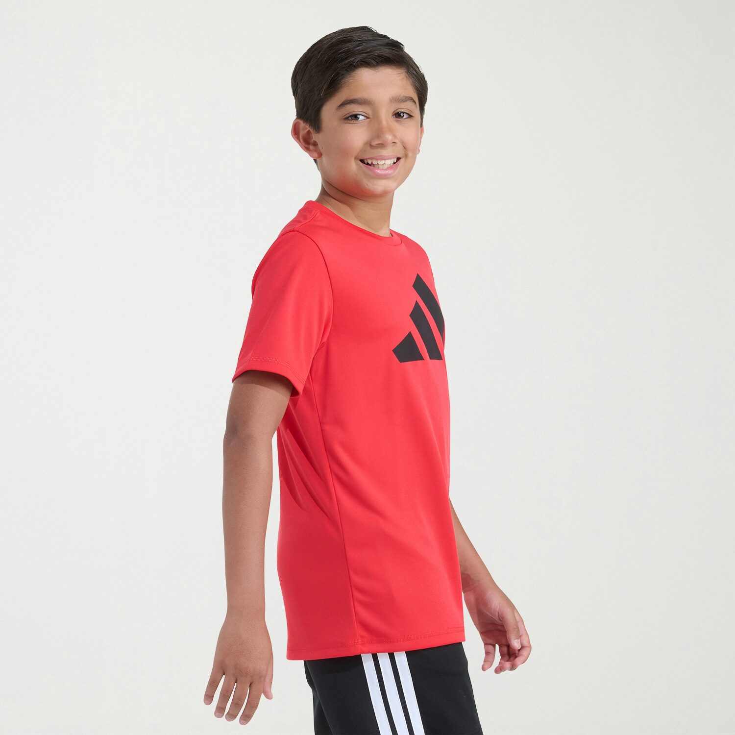 adidas Big Kid Boys Crew Neck Short Sleeve Active T-Shirt