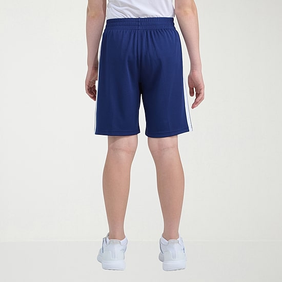 adidas Big Kid Boys Adjustable Waist Mid Rise Knit Pull-On Short