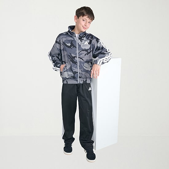 adidas Big Kid Boys Logo 2-pc. Track Suit