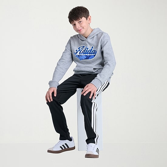 adidas Big Kid Boys Long Sleeve Active Hoodie