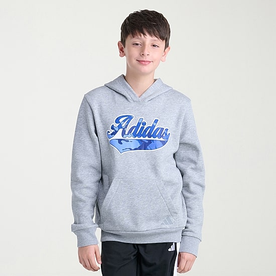 adidas Big Kid Boys Long Sleeve Active Hoodie
