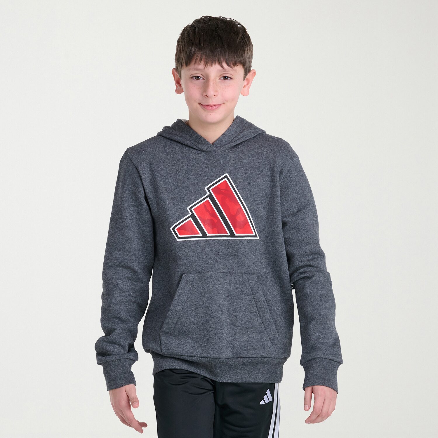 adidas Big Kid Boys Long Sleeve Active Hoodie