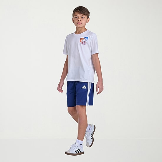adidas Big Kid Boys Crew Neck Short Sleeve Regular Fit Graphic T-Shirt