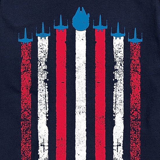 Novelty Mens Crew Neck Short Sleeve Regular Fit Star Wars Graphic T-Shirt