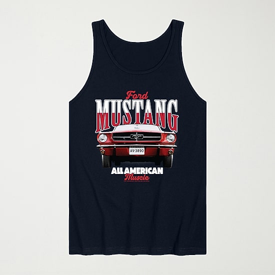 Novelty Mens Crew Neck Sleeveless Tank Top
