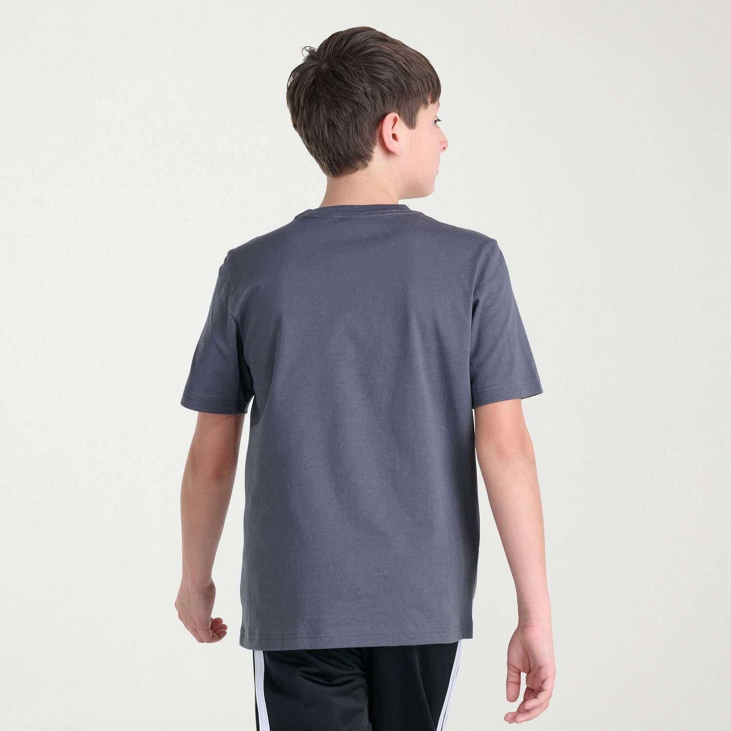 adidas Big Kid Boys Crew Neck Short Sleeve Regular Fit Graphic T-Shirt