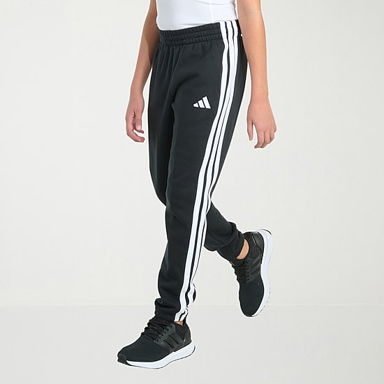 adidas Big Kid Boys Drawstring Waist Tapered Regular Fit Jogger Pant
