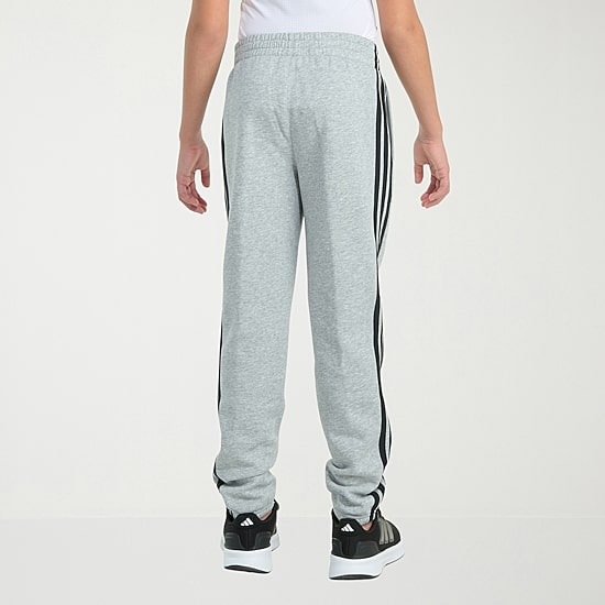 adidas Big Kid Boys Drawstring Waist Tapered Regular Fit Jogger Pant
