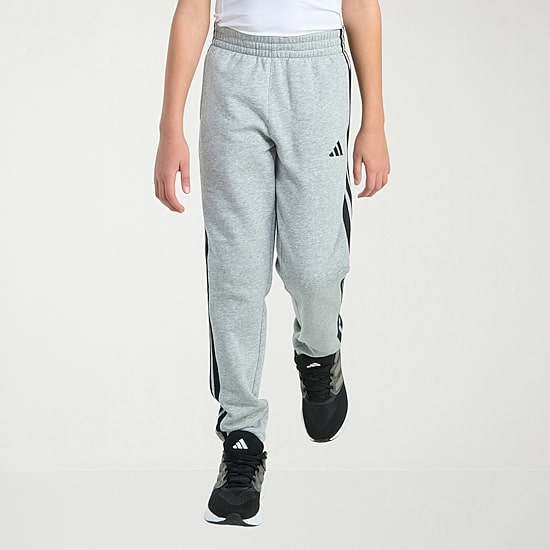 adidas Big Kid Boys Drawstring Waist Tapered Regular Fit Jogger Pant