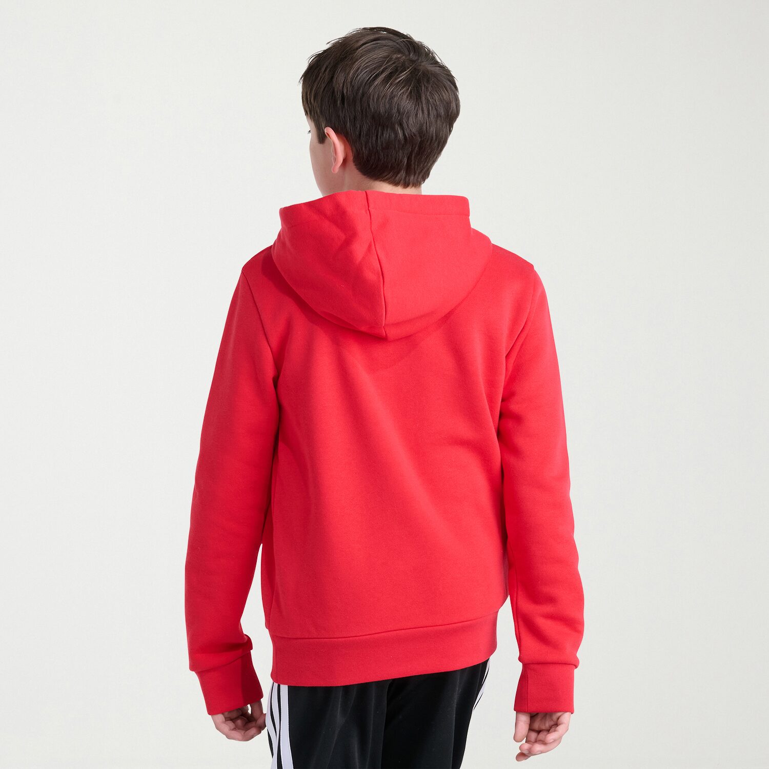 adidas Big Kid Boys Long Sleeve Fleece Active Hoodie
