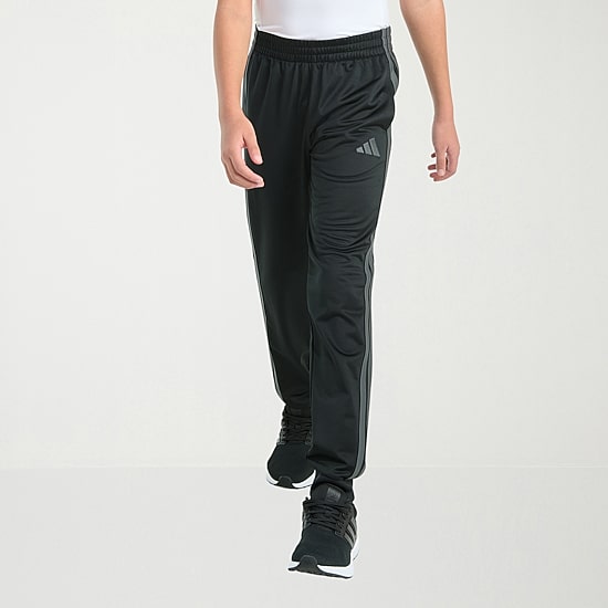 adidas Big Kid Boys Drawstring Waist Cuffed Mid Rise Regular Fit Jogger Pant