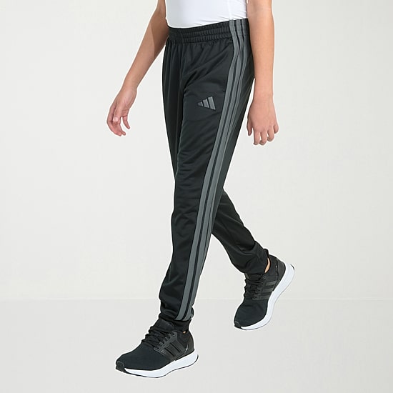 adidas Big Kid Boys Drawstring Waist Cuffed Mid Rise Regular Fit Jogger Pant