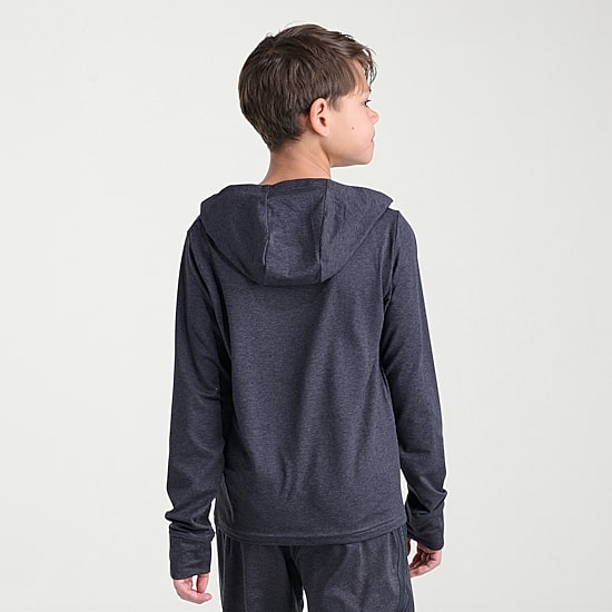 adidas Big Kid Boys Long Sleeve Fleece Active Hoodie