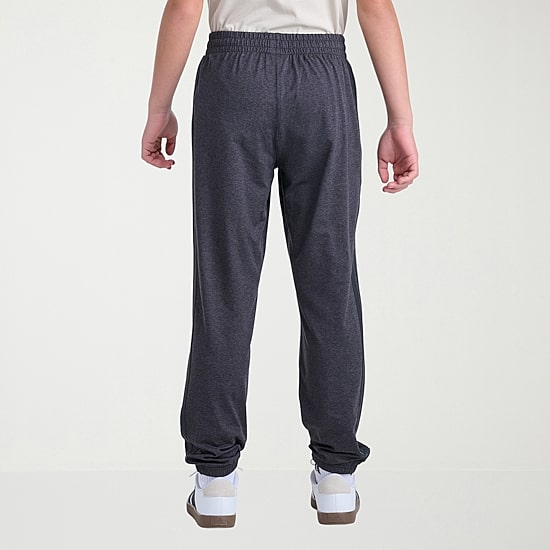 adidas Big Kid Boys Drawstring Waist Cuffed Mid Rise Regular Fit Jogger Pant