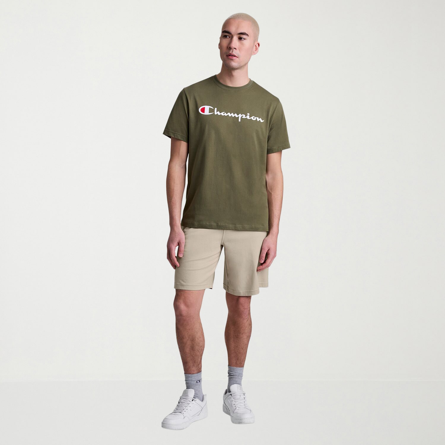 Champion Mens 9" Mid Rise Workout Shorts