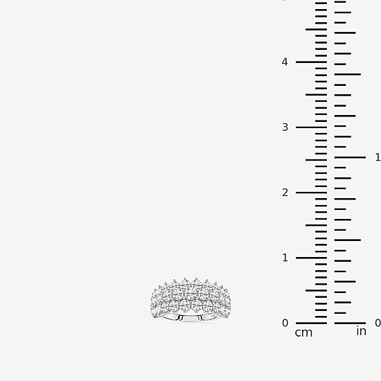 Limited Quantities! (F / Si1) Womens 2 CT. T.W. Lab Grown White Diamond Sterling Silver Band
