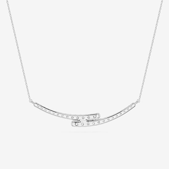 Limited Quantities! (F / Si1) Womens 1 CT. T.W. Lab Grown White Diamond Sterling Silver 18 Inch Pendant Necklace