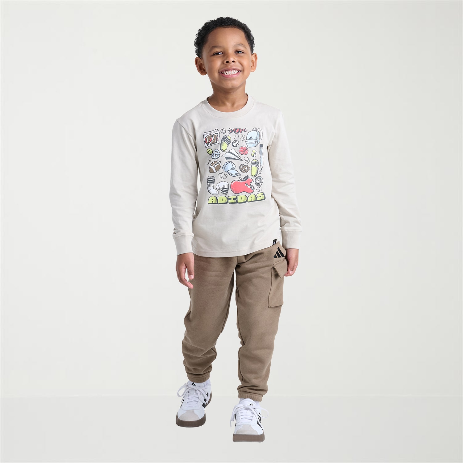 adidas Toddler Boys 2-pc. Pant Set
