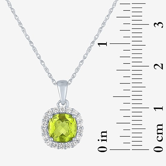 Gemstone Pure Silver Over Brass 2-pc. Jewelry Set