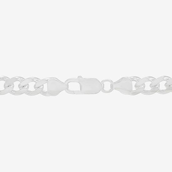 Made in Italy Mens Sterling Silver 20 Inch Figaro Chain Necklace