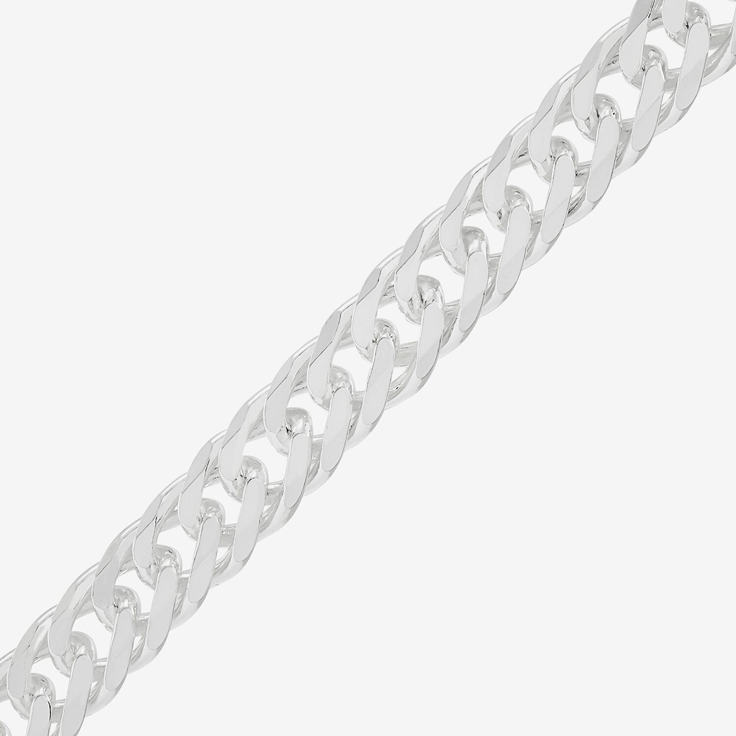 Made in Italy Unisex Adult Sterling Silver 24 Inch Cuban Chain Necklace