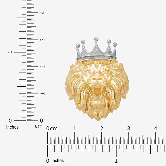 Limited Quantities! Mens 10K Gold Crown Fashion Ring
