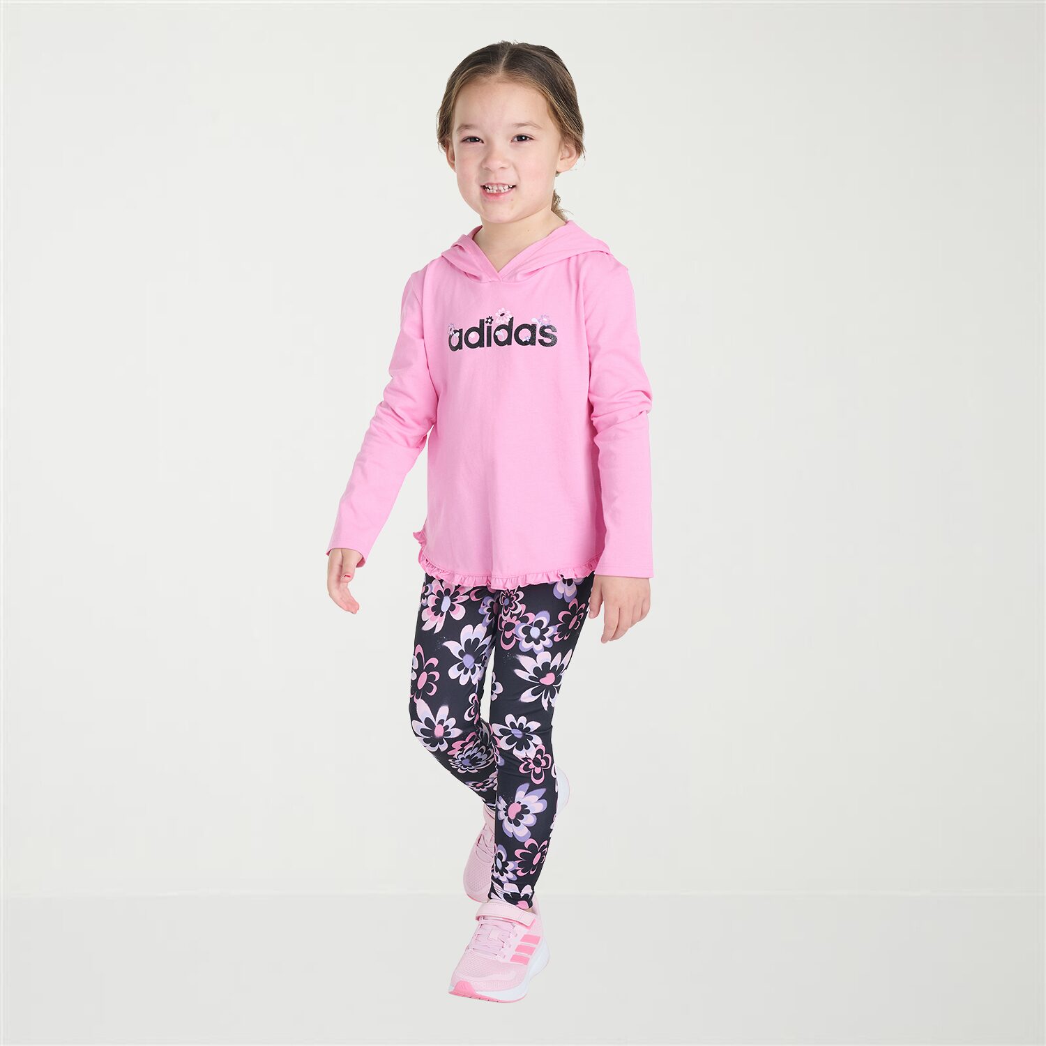 adidas Toddler Girls 2-pc. Legging Set