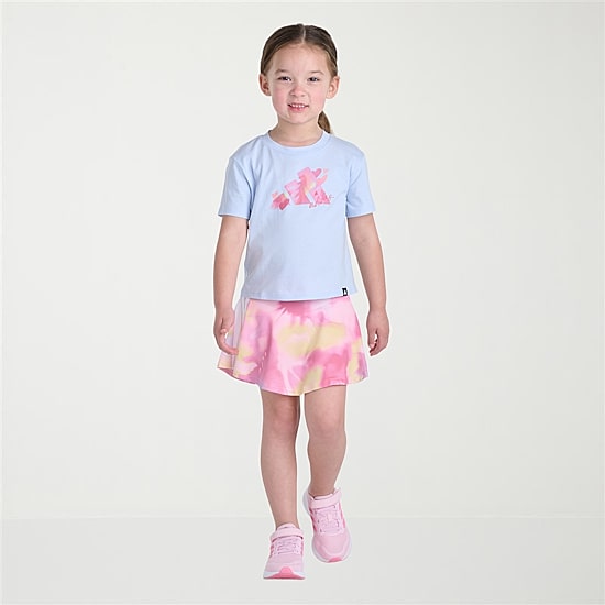 adidas Little Girls 2-pc. Skort Set