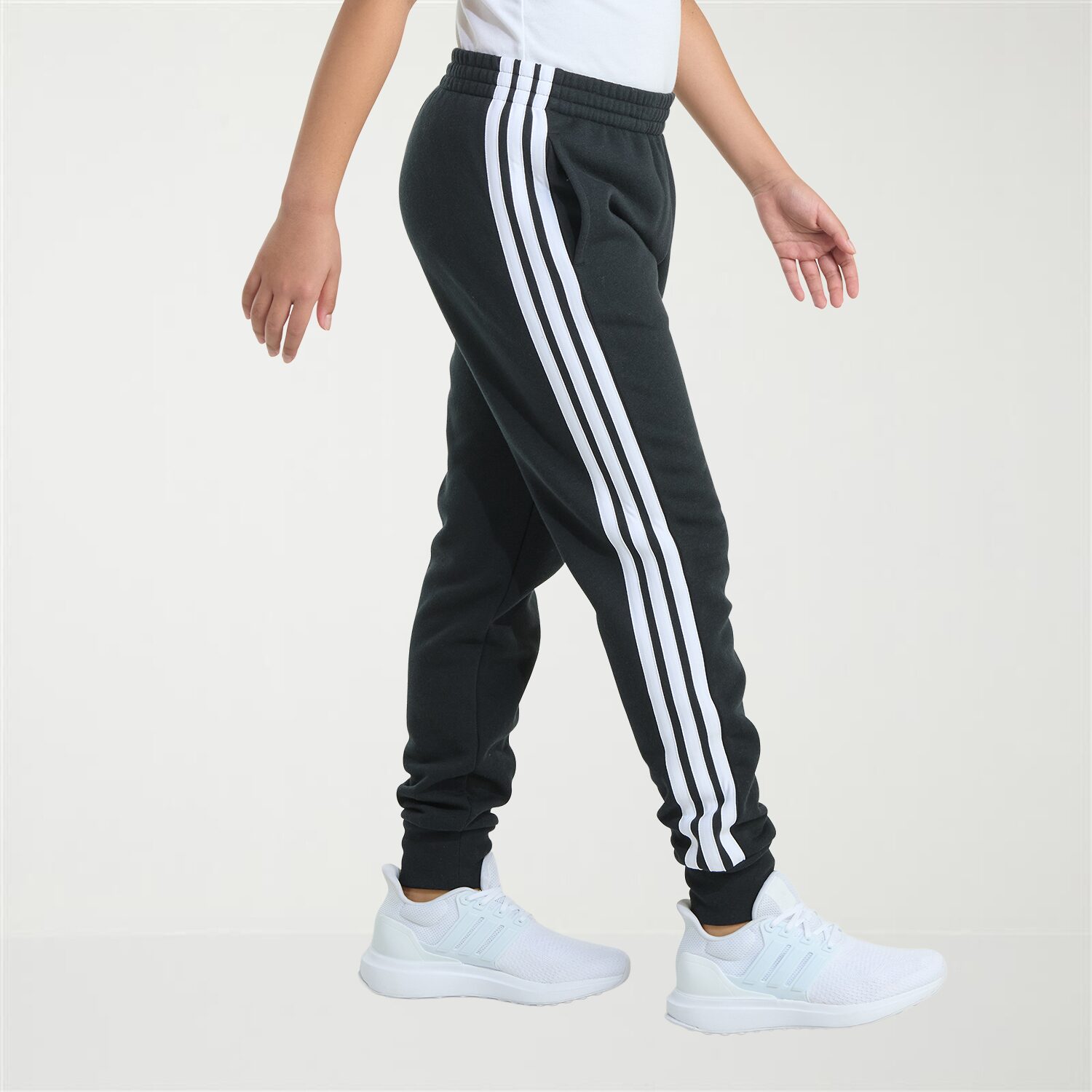 adidas Big Kid Girls Cuffed Regular Fit Jogger Pant