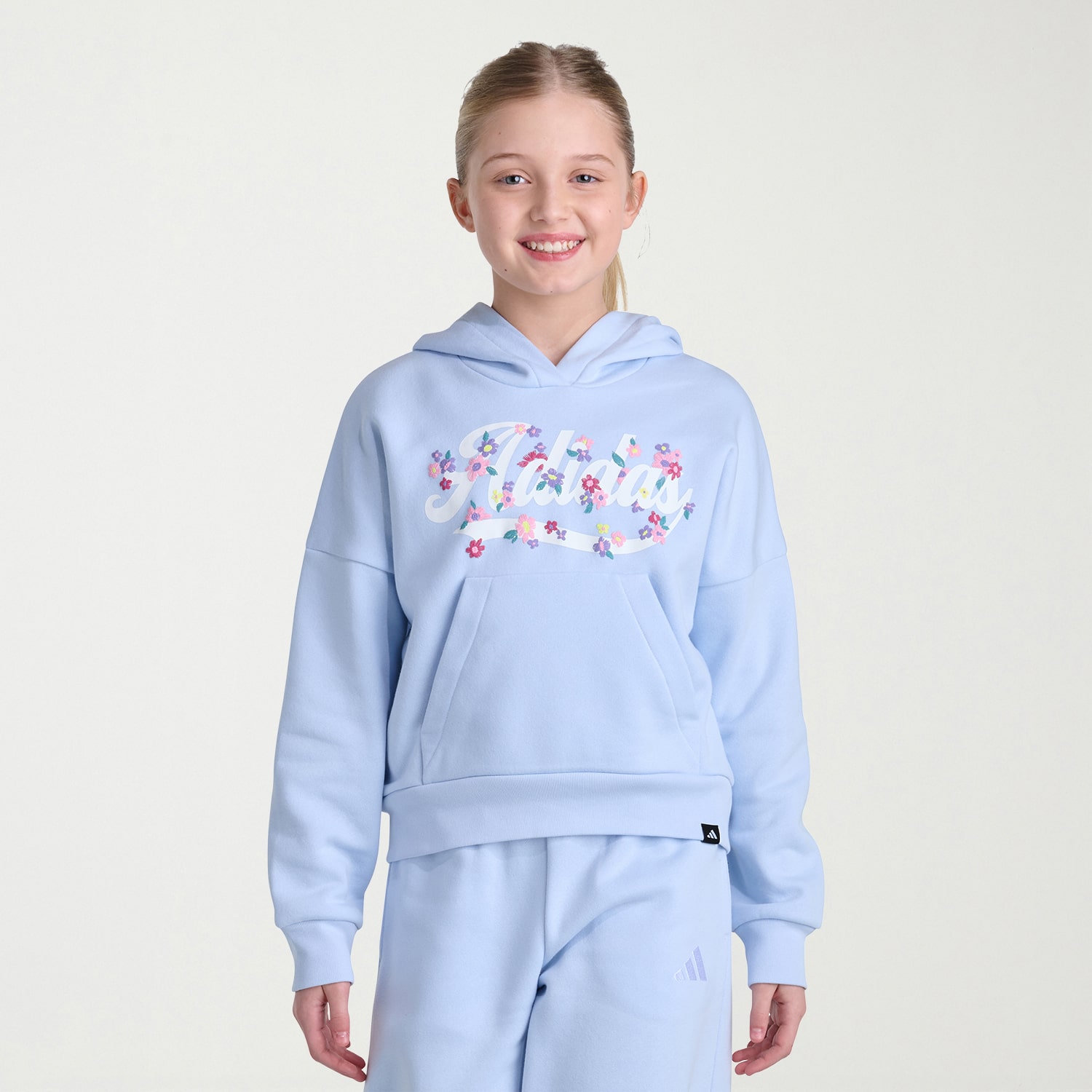 adidas Big Kid Girls Long Sleeve Active Hoodie
