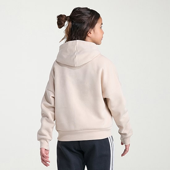 adidas Big Kid Girls Long Sleeve Fleece Active Hoodie