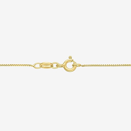 Womens Genuine Yellow Citrine 14K Gold Over Brass 16 Inch Pendant Necklace