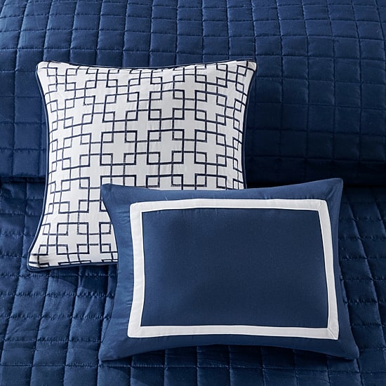 Madison Park Lexington 8-pc. Comforter and Coverlet Set