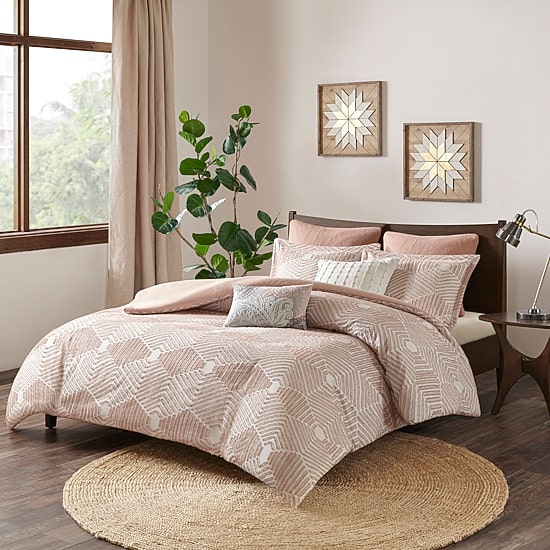 INK+IVY Ellipse 3-pc. Cotton Comforter Set