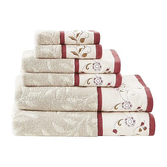 Madison Park Belle 6-pc. Bath Towel Set