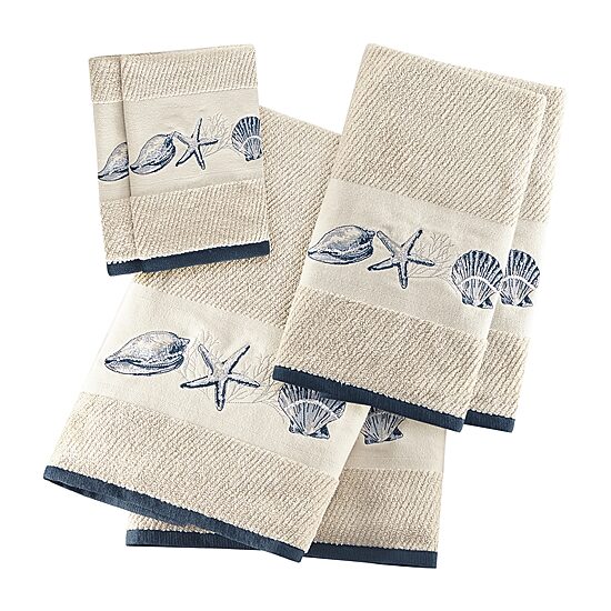 Madison Park Nantucket 6-pc. Bath Towel Set